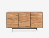 The Attic Carlat Solid Wood Sideboard Natural